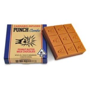 Punch - PEANUT BUTTER MILK CHOCOLATE PUNCHBAR | 100MG